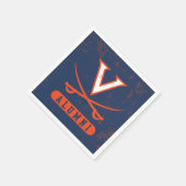 Virginia Cavaliers Alumni erschüttert Serviette (Ecke)