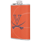 Virginia Cavaliers Basketball Flachmann (Links)