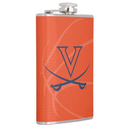Virginia Cavaliers Basketball Flachmann (Rechts)