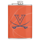 Virginia Cavaliers Basketball Flachmann (Vorderseite)