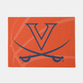 Virginia Cavaliers Basketball Fußmatte (Vorderseite)