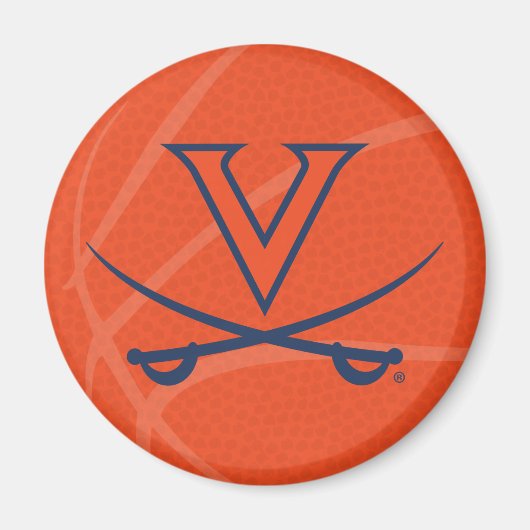 Virginia Cavaliers Basketball Magnet (Vorne)
