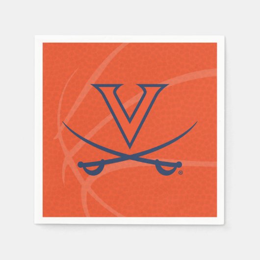 Virginia Cavaliers Basketball Serviette (Vorderseite)