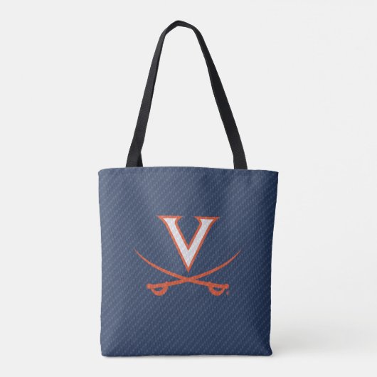 Virginia Cavaliers Carbon Fiber Tasche (Rückseite)