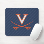 Virginia Cavaliers Carbon Fibre Mousepad (Mit Mouse)