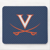 Virginia Cavaliers Carbon Fibre Mousepad (Vorne)