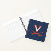 Virginia Cavaliers Carbon Fibre Notizblock (Innenseite)