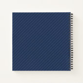 Virginia Cavaliers Carbon Fibre Notizblock (Rückseite)
