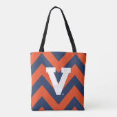 Virginia Cavaliers Chevron Tasche (Rückseite)