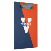 Virginia Cavaliers Farbblock gestört Klemmbrett (Rechts)