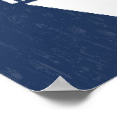 Virginia Cavaliers Farbblock gestört Poster (Ecke)