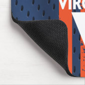 Virginia Cavaliers Jersey Mousepad (Ecke)