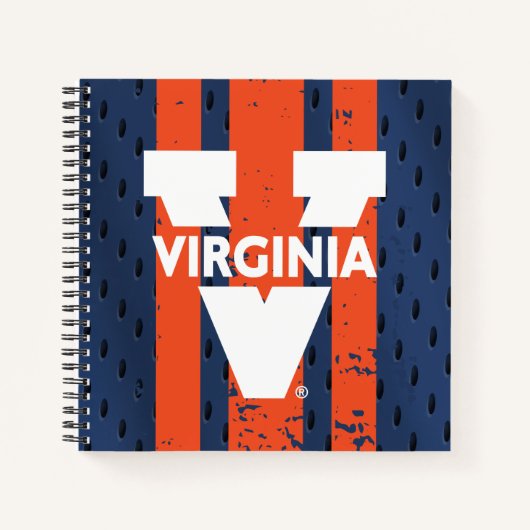 Virginia Cavaliers Jersey Notizblock (Vorderseite)