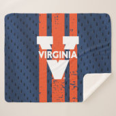Virginia Cavaliers Jersey Sherpadecke (Vorderseite (Horizontal))