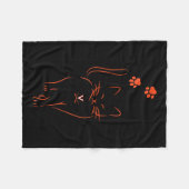 Virginia Cavaliers Lizenzierte Print UniErwachsene Fleecedecke (Vorderseite (Horizontal))