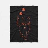 Virginia Cavaliers Lizenzierte Print UniErwachsene Fleecedecke (Vorderseite)