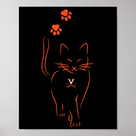 Virginia Cavaliers Lizenzierte Print UniErwachsene Poster (Vorne)
