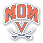 Virginia Cavaliers Mama Aufkleber (Vorderseite)