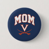 Virginia Cavaliers Mama Button (Vorderseite)