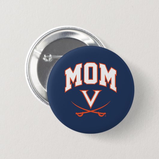 Virginia Cavaliers Mama Button (Vorne & Hinten)