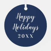 Virginia Cavaliers Mama Ornament Aus Metall (Rückseite)