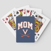 Virginia Cavaliers Mama Spielkarten (Rückseite)