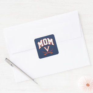 Virginia Cavaliers Mutter Quadratischer Aufkleber