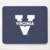 Virginia Cavaliers Polka Dots Mousepad (Vorne)