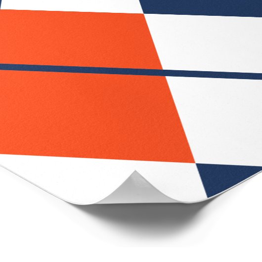 Virginia Cavaliers Raute Poster (Ecke)