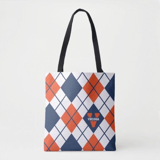 Virginia Cavaliers Raute Tasche (Vorderseite)