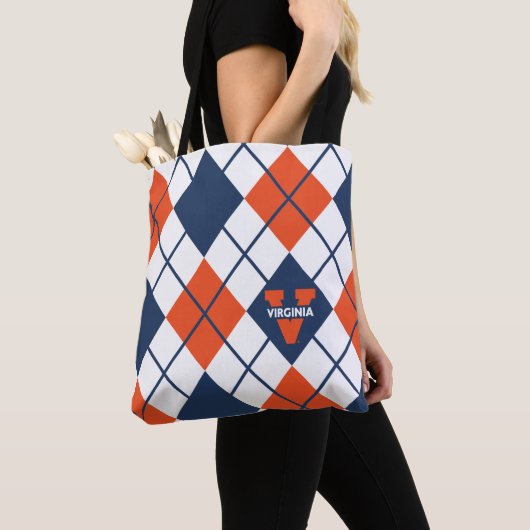 Virginia Cavaliers Raute Tasche (Von Nahem)