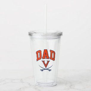 Virginia Cavaliers Vater Acryltrinkbecher