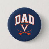 Virginia Cavaliers Vater Button (Vorderseite)