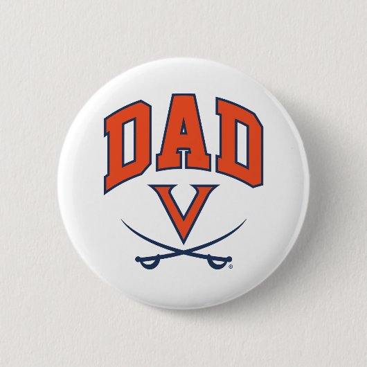 Virginia Cavaliers Vater Button (Vorderseite)