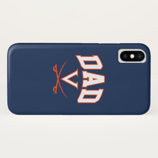 Virginia Cavaliers Vater Case-Mate iPhone Hülle (Rückseite (Horizontal))