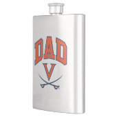 Virginia Cavaliers Vater Flachmann (Links)