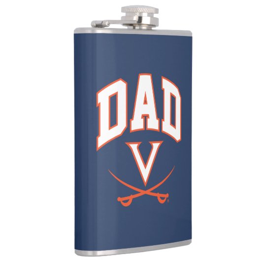 Virginia Cavaliers Vater Flachmann (Rechts)
