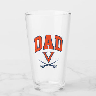 Virginia Cavaliers Vater Glas