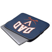 Virginia Cavaliers Vater Laptopschutzhülle (Vorne Knopf)