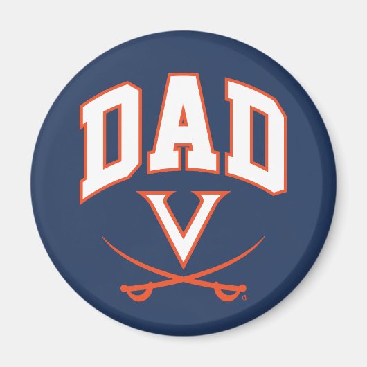 Virginia Cavaliers Vater Magnet (Vorne)