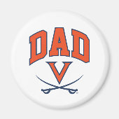 Virginia Cavaliers Vater Magnet (Vorne)