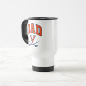 Virginia Cavaliers Vater Reisebecher (Vorderseite Links)