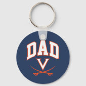 Virginia Cavaliers Vater Schlüsselanhänger (Vorderseite)