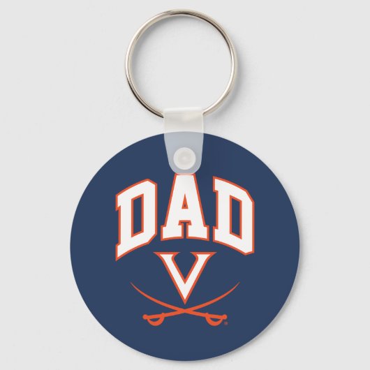 Virginia Cavaliers Vater Schlüsselanhänger (Vorderseite)