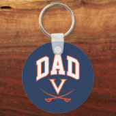 Virginia Cavaliers Vater Schlüsselanhänger (Vorderseite)