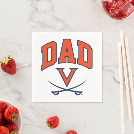 Virginia Cavaliers Vater Serviette (Beispiel)