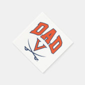 Virginia Cavaliers Vater Serviette (Ecke)
