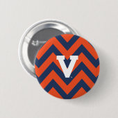 Virginia Cavaliers Zickzack Button (Vorne & Hinten)