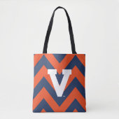 Virginia Cavaliers Zickzack Tasche (Vorderseite)