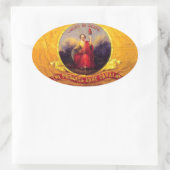 Virginia Cavalry - Die Prinzessin Anne Cavalry Ovaler Aufkleber (Tasche)